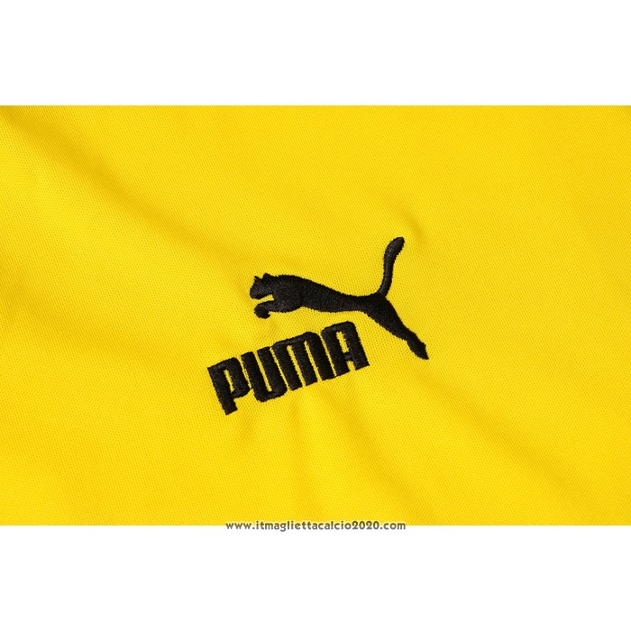 Tuta da Track Borussia Dortmund Manica Corta 2021 2022 Giallo